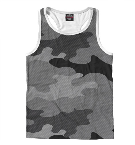 

Майки борцовки Print Bar, Белый, camouflage gray