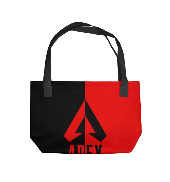 Пляжная сумка с изображением Apex Legends BATTLE цвета 