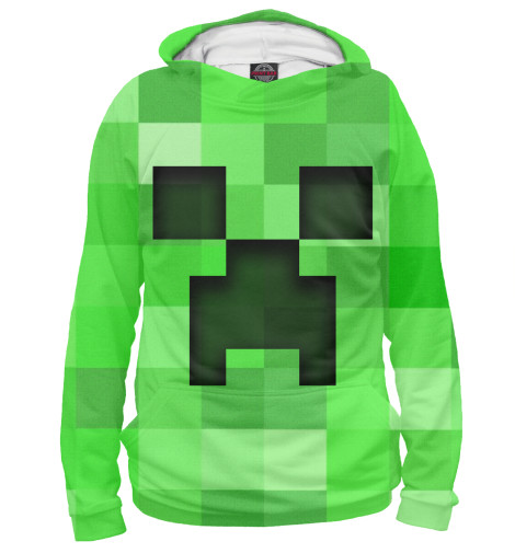 

Худи Print Bar, Белый, Creeper