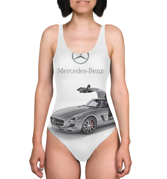 Купальник-боди с изображением Mercedes-Benz 6.3 цвета 