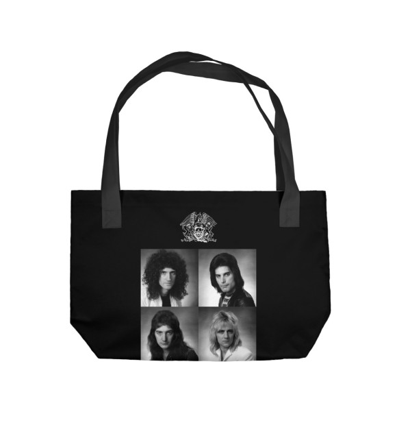 Пляжная сумка с изображением Queen цвета 