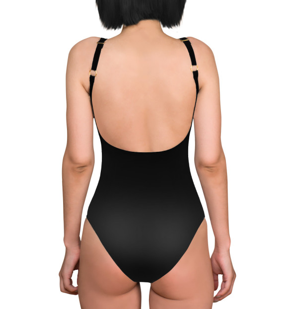 Купальник-боди с изображением Дима цвета 