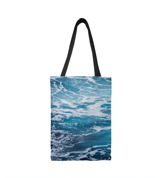 Сумка-шоппер с изображением Пучина моря цвета 