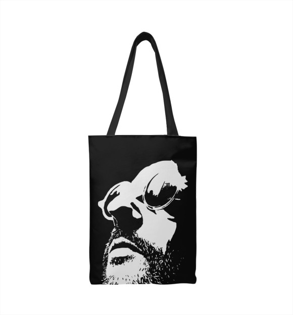 Сумка-шоппер с изображением Леон цвета 