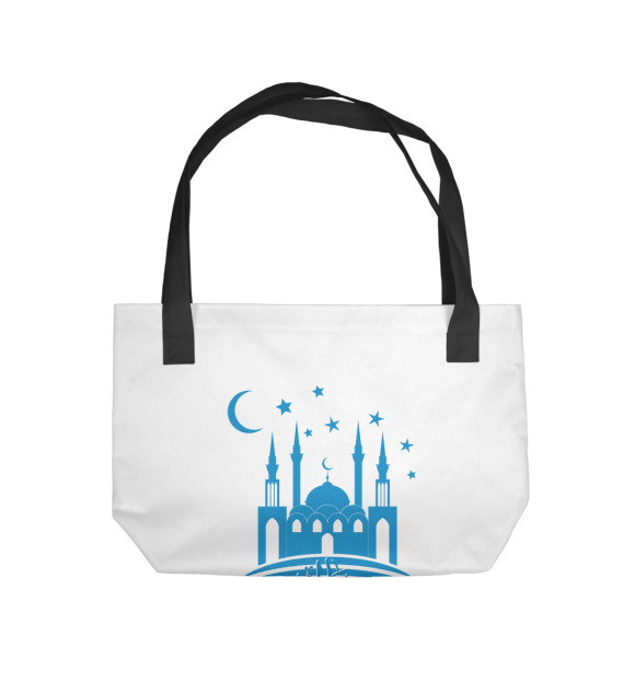 Пляжная сумка с изображением Рамадан цвета 