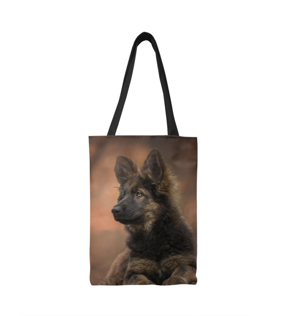 Сумка-шоппер с изображением Немецкая овчарка цвета 