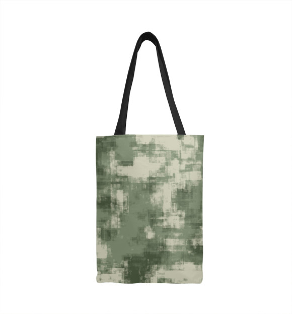 Сумка-шоппер с изображением Военный камуфляж- одежда для мужчин и женщин цвета 