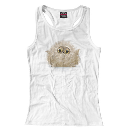 

Майки борцовки Print Bar, Белый, Совенок