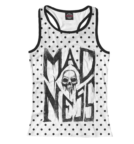 

Майки борцовки Print Bar, Белый, Madness