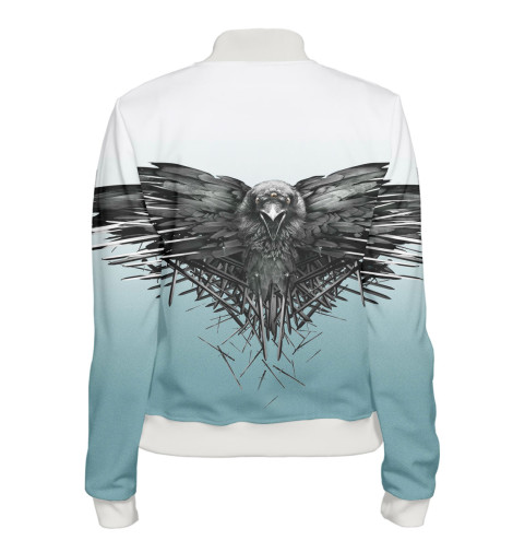 

Бомбер Print Bar, Белый, Игра Престолов