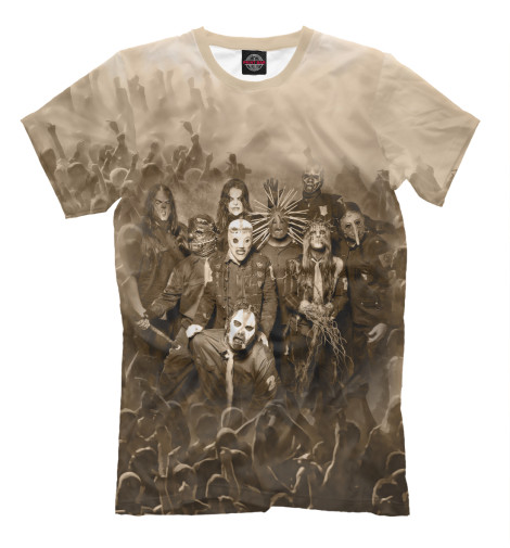 

Футболки Print Bar, Молочно-белый, SlipKnot
