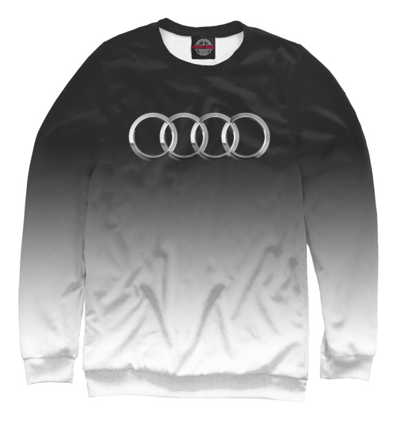 Свитшот для девочек с изображением Audi цвета Белый