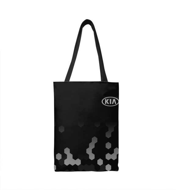 Сумка-шоппер с изображением KIA цвета 