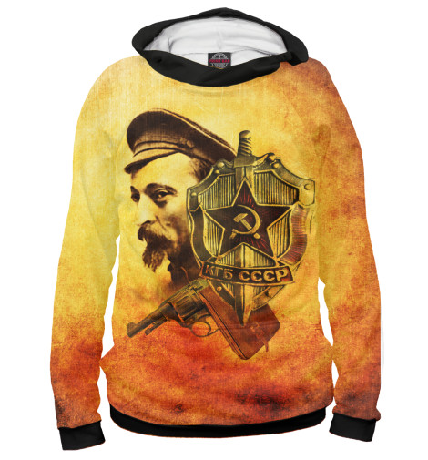 

Худи Print Bar, Белый, СССР КГБ