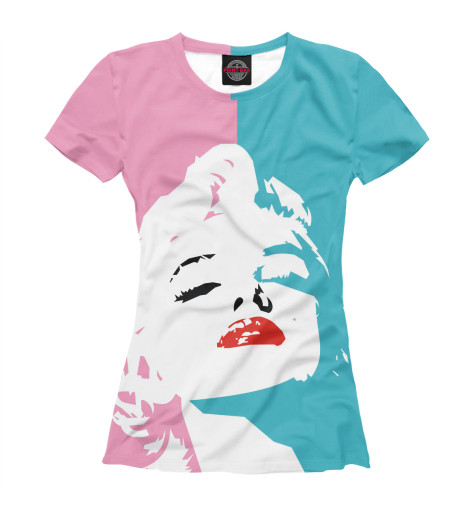 

Футболки Print Bar, Белый, Монро