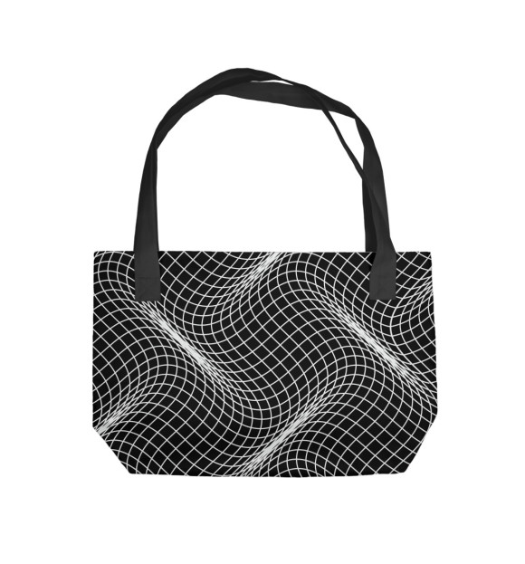 Пляжная сумка с изображением Morton 3D цвета 