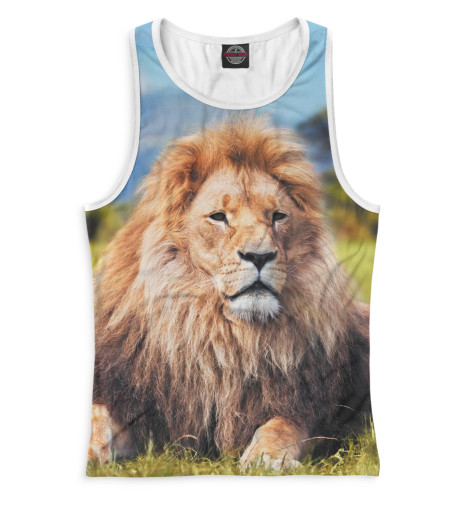 

Майки борцовки Print Bar, Белый, Лев