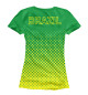 Женская Футболка Бразилия, артикул: FTO-235657-fut-1, фото 2