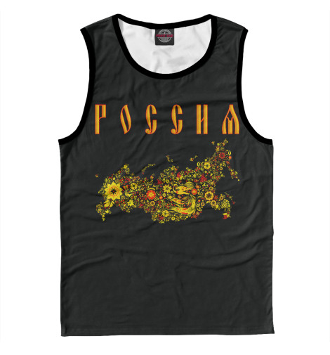 

Майки Print Bar, Белый, Карта