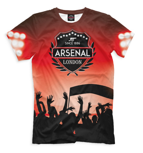 

Футболки Print Bar, Молочно-белый, Arsenal