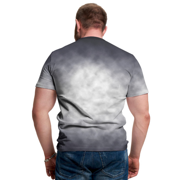 Мужская футболка с изображением Одна история - один народ цвета Белый