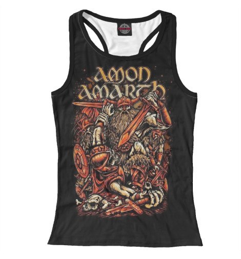 

Майки борцовки Print Bar, Белый, Amon Amarth