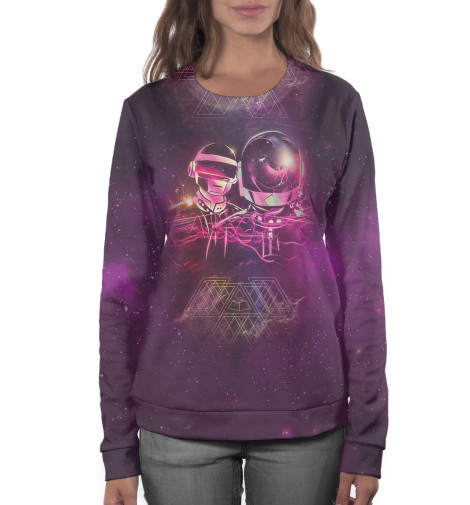 

Свитшоты Print Bar, Белый, Daft Punk