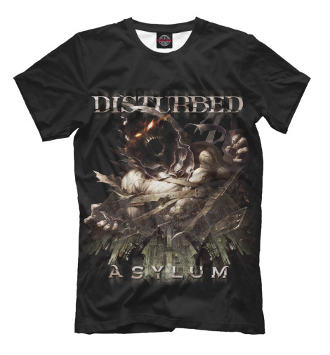 

Футболки Print Bar, Черный, Disturbed