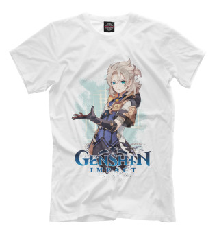 Футболка для мальчиков Альбедо Genshin