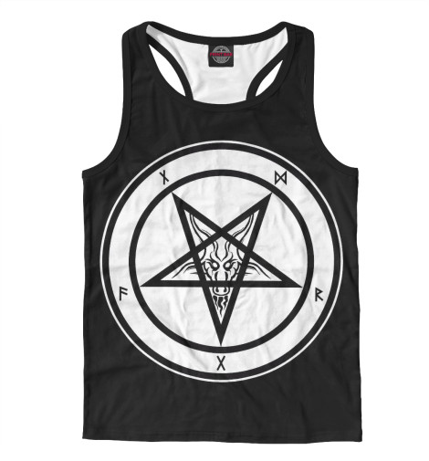 

Майки борцовки Print Bar, Белый, Pentagram