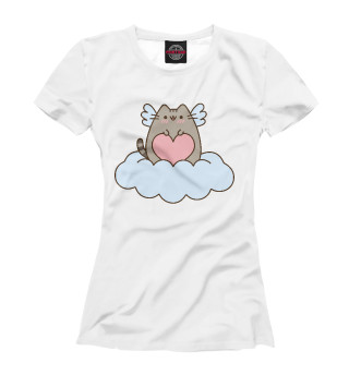 Женская футболка Pusheen Angel