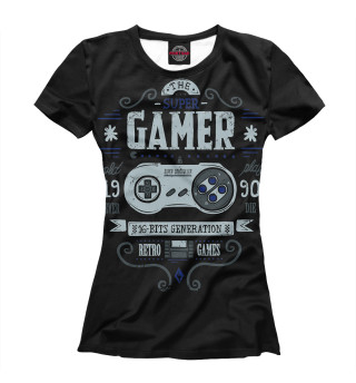 Футболка для девочек Gamer