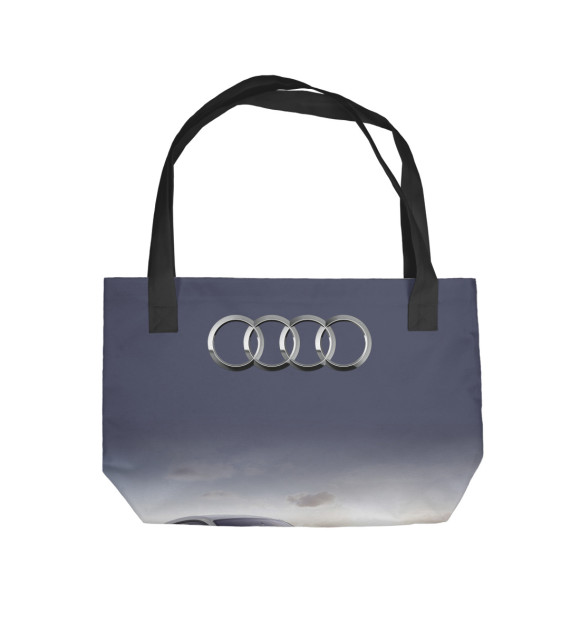 Пляжная сумка с изображением Audi цвета 