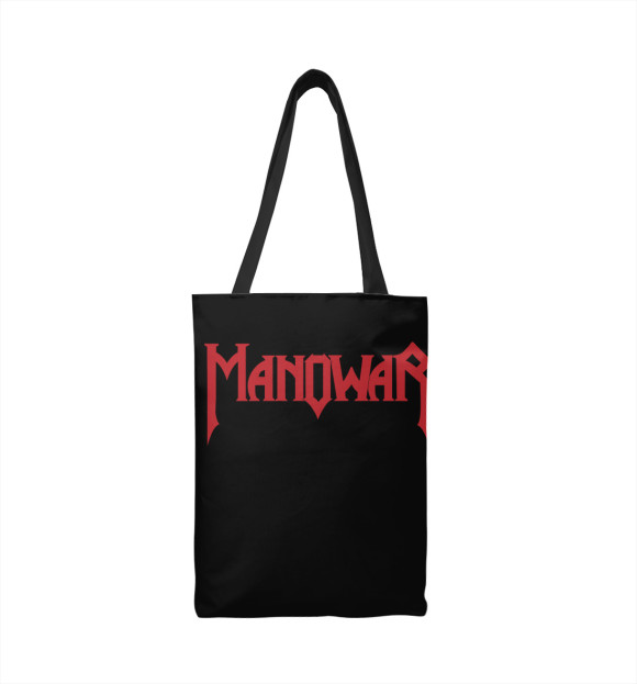Сумка-шоппер с изображением Manowar цвета 
