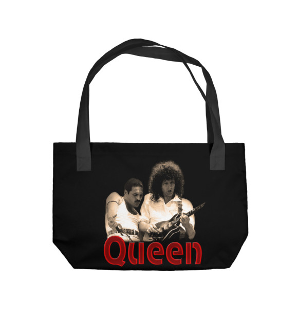 Пляжная сумка с изображением Queen цвета 