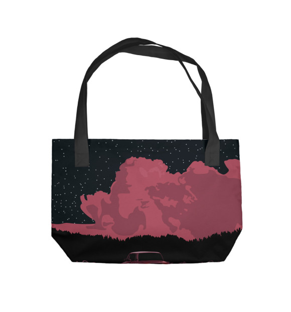 Пляжная сумка с изображением Magical Sunset цвета 