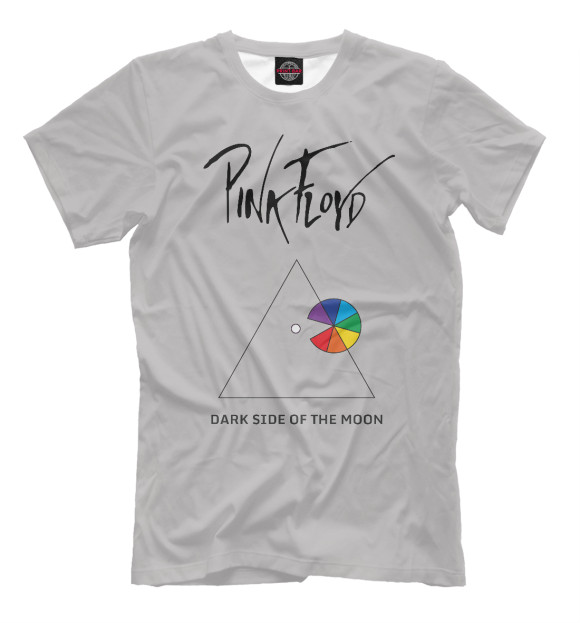Футболка для мальчиков с изображением Pink Floyd цвета Бежевый