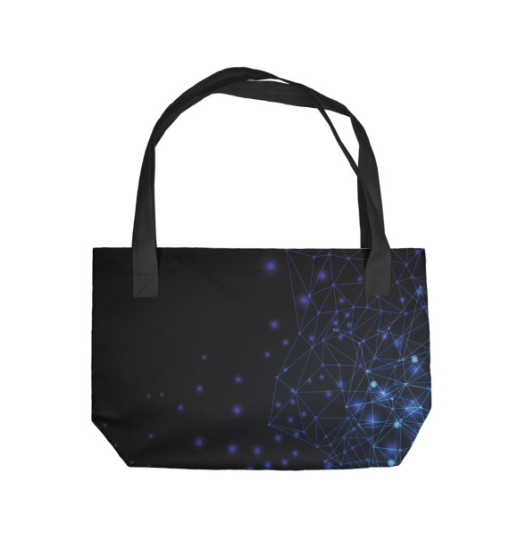 Пляжная сумка с изображением Вселенная цвета 