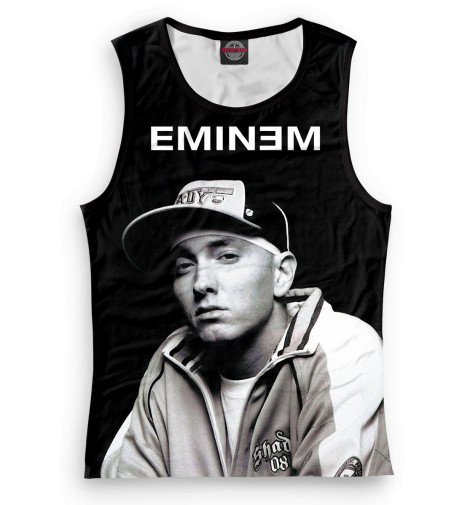 

Майки Print Bar, Белый, Eminem