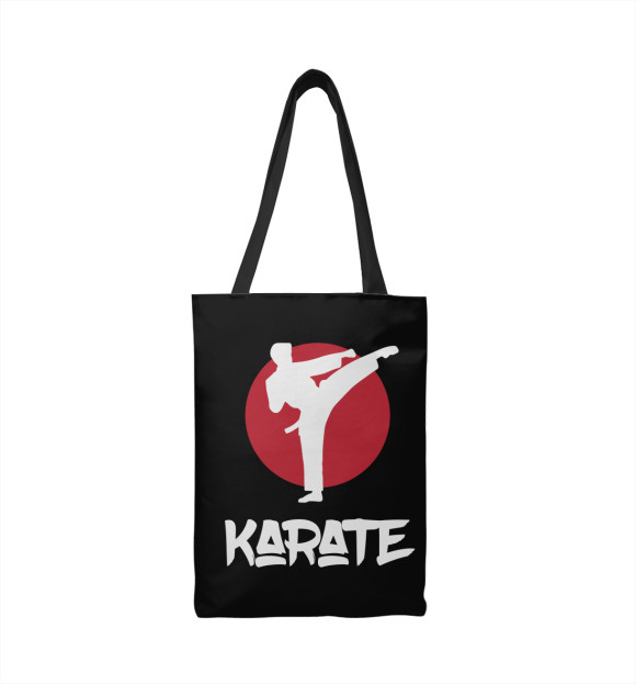 Сумка-шоппер с изображением Karate цвета 