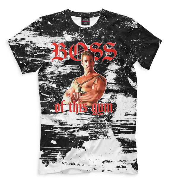 Футболка для мальчиков с изображением Boss of this gum цвета Белый