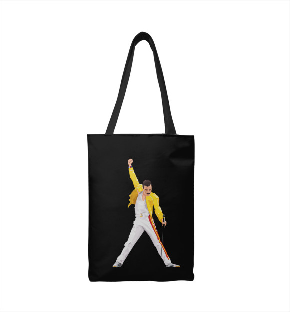 Сумка-шоппер с изображением Freddie Mercury цвета 