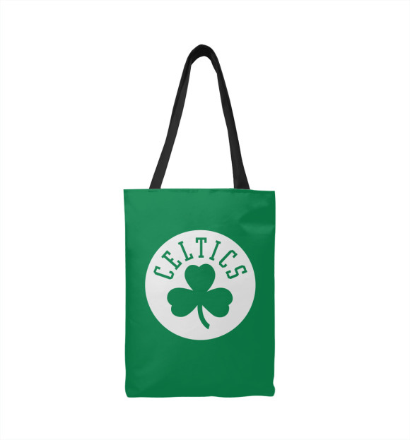 Сумка-шоппер с изображением Бостон Селтикс (форма) цвета 