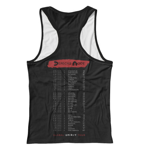 

Майки борцовки Print Bar, Белый, Spirit Tour