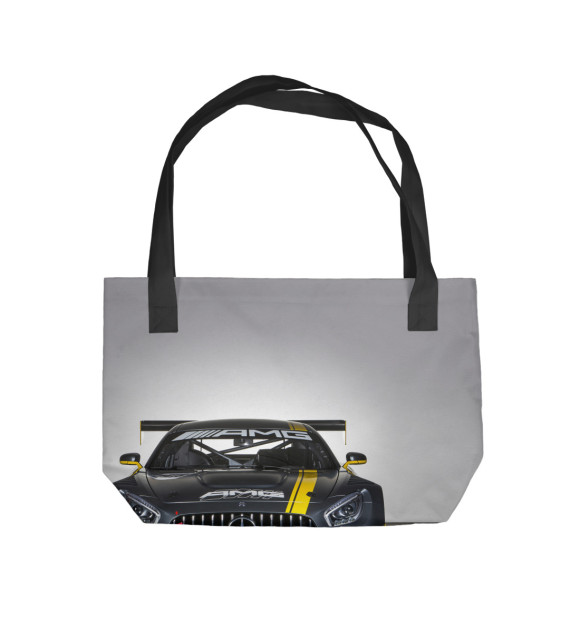Пляжная сумка с изображением AMG Motorsport цвета 