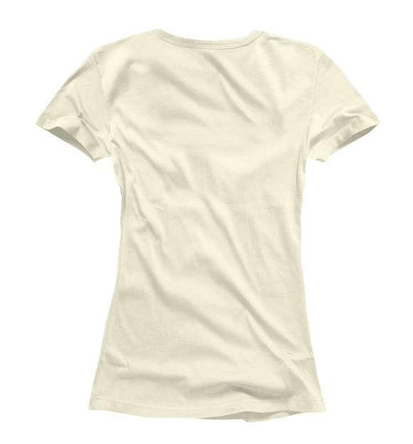 Женская футболка с изображением На Земле с 1985 цвета Белый