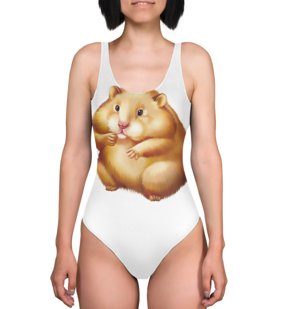 Купальник-боди с изображением Хома цвета 