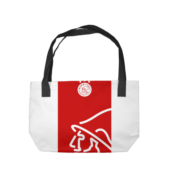 Пляжная сумка с изображением Аякс Амстердам цвета 