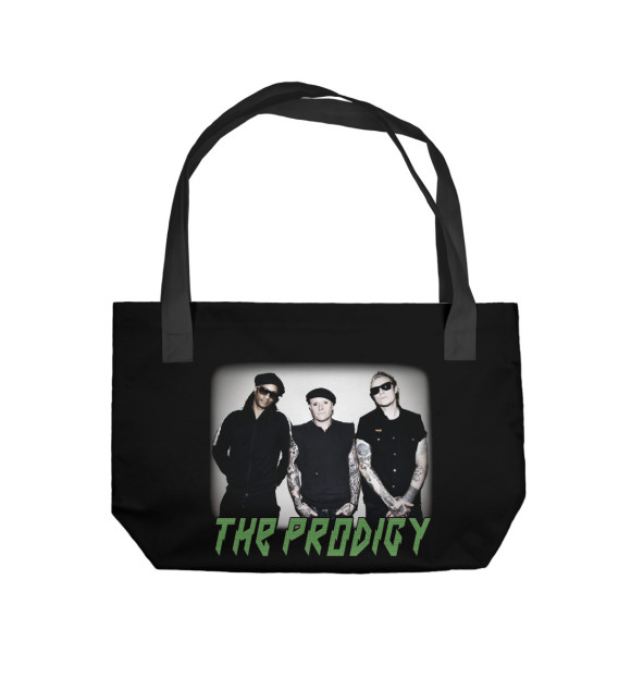 Пляжная сумка с изображением The Prodigy цвета 