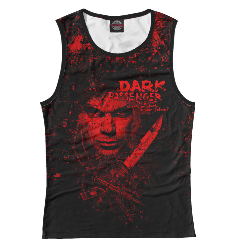 

Майки Print Bar, Белый, Dark Passenger